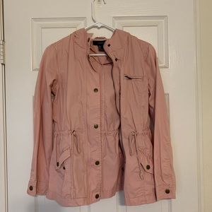 Dusty Pink Forever 21 Cargo Jacket
